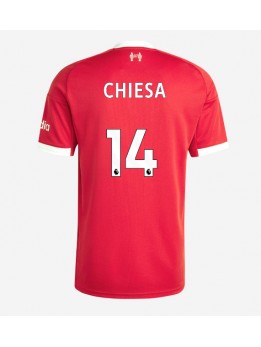 Liverpool Federico Chiesa #14 Replika Hemmakläder 2025-26 Kortärmad
